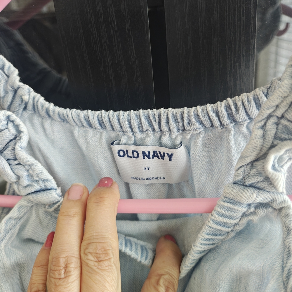 Old Navy Light Blue Denim Dress